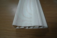 High Impact Resistant PVC Laminate Flooring Skirting Board 500G / M Anti - Insect