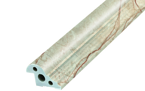 4.5CM PVC Foam Profile Faux Marble Moulding Profile Wear - Resistant